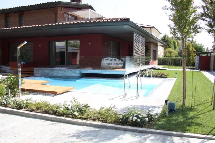 Nuova villa realizzata nell’area modenese (Italia)